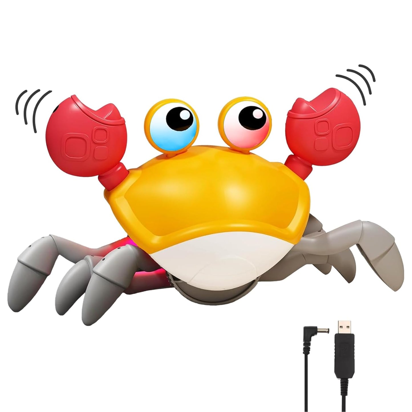 Musical Electric Crawling Crab Toys