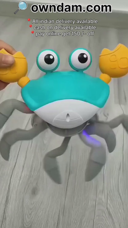 Musical Electric Crawling Crab Toys